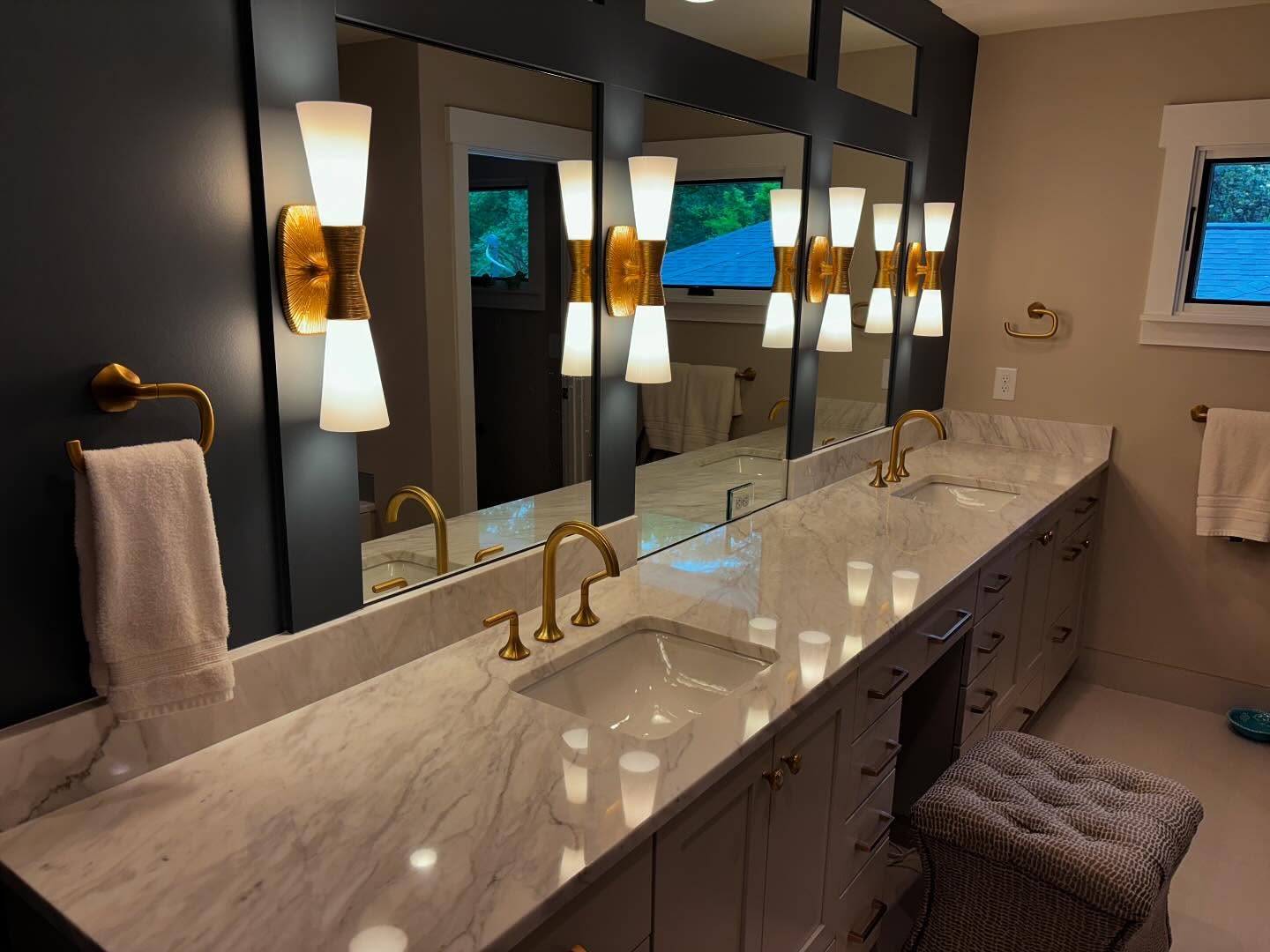 Luxury kitchen with granite countertops